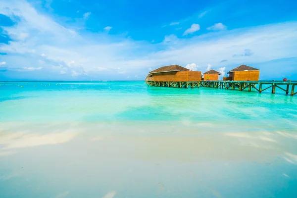 Beautiful tropical Maldives resort Royalty Free Stock Images