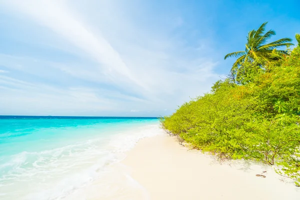 Beautiful tropical Maldives resort Stock Image