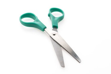 Plastik renkli makas