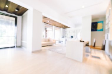 Soyut bulanıklık oturma odası