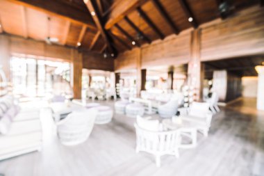 Otel lobisinde bulanıklık