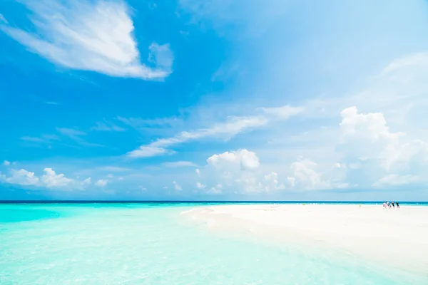 Gyönyörű trópusi Maldív-szigetek resort — Stock Fotó