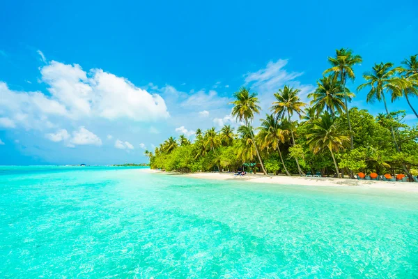 Belas Maldivas tropicais resort — Fotografia de Stock