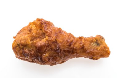 kızarmış tavuk izole