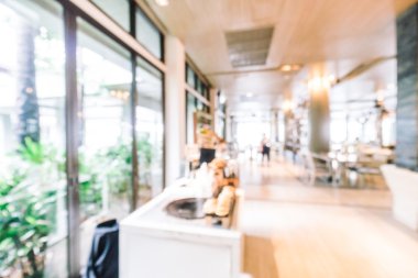 Güzel lüks Restoran iç bulanıklık