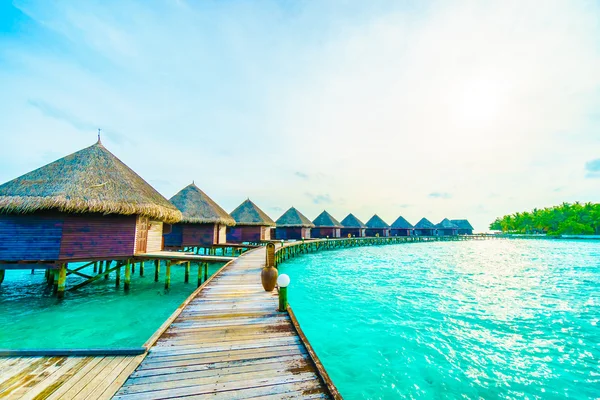 Beautiful tropical Maldives resort — Stock Photo, Image