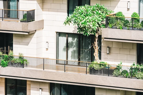 Terrace exterior of building