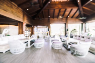 Otel lobisinde bulanıklık