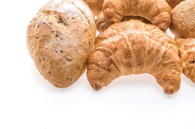 Fransız tereyağı kruvasan ekmek ve fırın