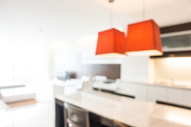 Soyut bulanıklık oturma odası