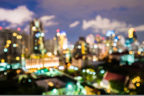 Abstrakte Unschärfe Bangkok Stadt — Stockfoto