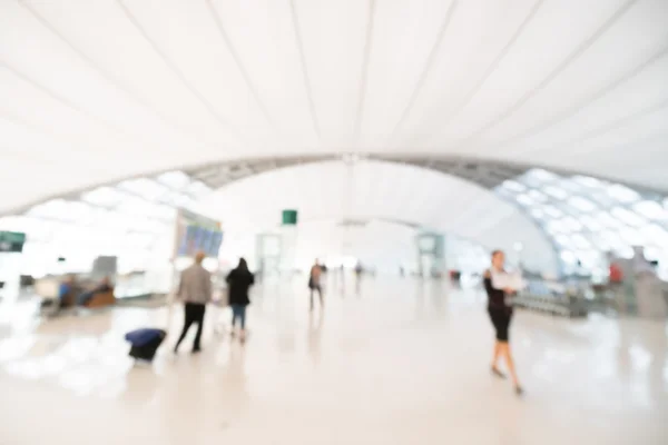 Résumé flou aéroport terminal intérieur — Photo