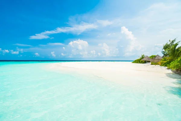 Mooie tropische Maldives resort — Stockfoto