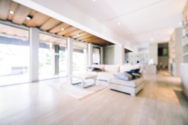 Soyut bulanıklık oturma odası