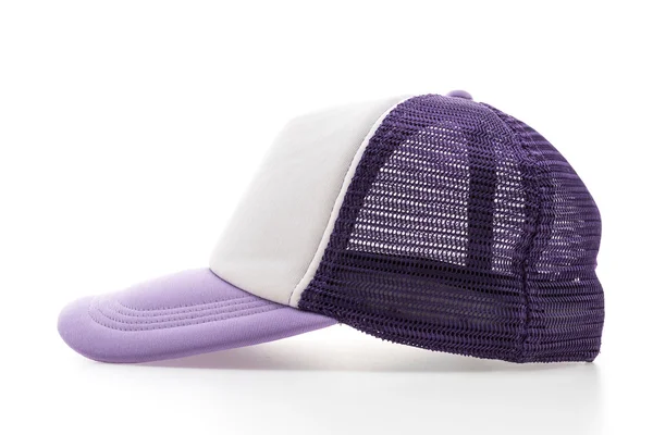 Gorra de béisbol púrpura — Foto de Stock