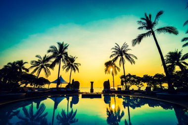 güzel bir Yüzme Havuzu