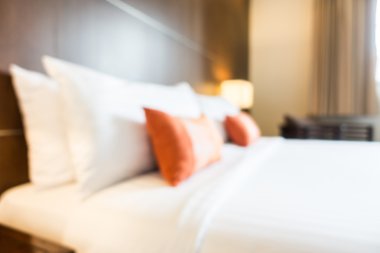 Soyut bulanıklık yatak odası