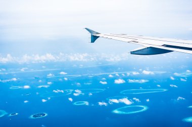 Güzel Maldivler ada