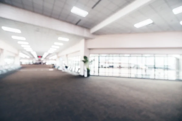 Abstrato borrão aeroporto terminal interior — Fotografia de Stock