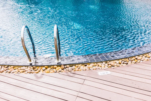 Pool stair decoration — Stock Photo, Image