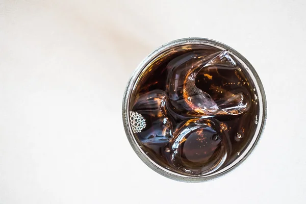 Iced cola glass — Stock Photo, Image