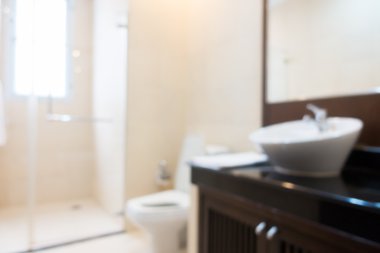 Soyut bulanıklık banyo ve tuvalet