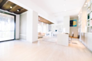 Soyut bulanıklık oturma odası