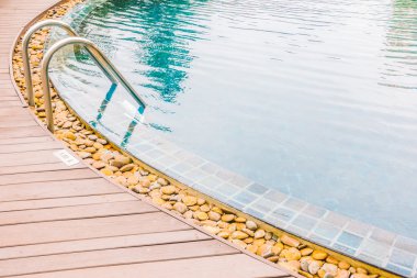 Havuzu merdiven dekorasyon 