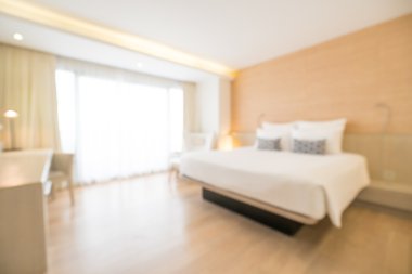 Soyut bulanıklık yatak odası