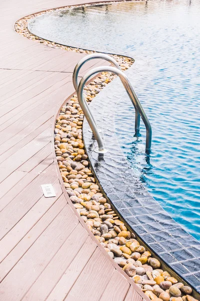 Zwembad trap decoratie — Stockfoto