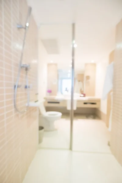 Абстрактна розмита ванна кімната і туалет — стокове фото
