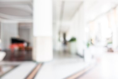 Otel lobisinde bulanıklık