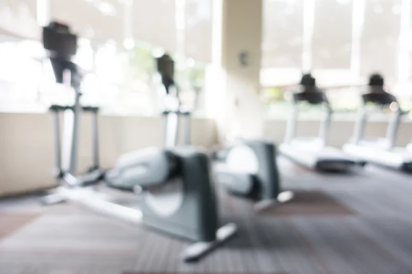 Abstract blur gym and fitness room — Stock Photo, Image