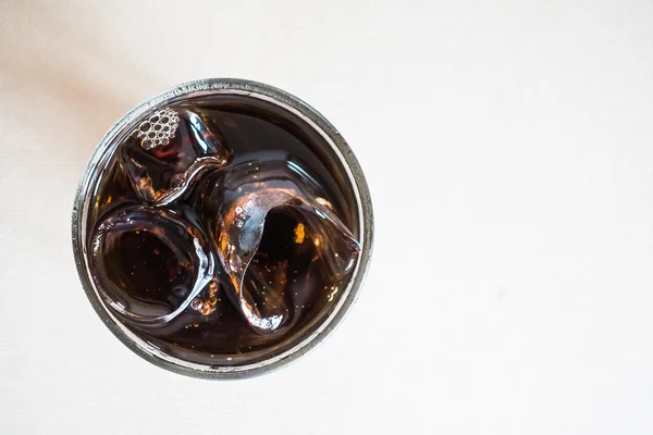 Iced cola glass — Stock Photo, Image