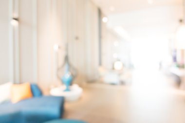 Otel lobisinde bulanıklık