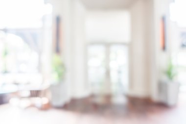 Otel lobisinde bulanıklık