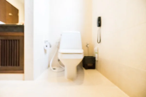 Abstract blur bathroom and toilet — Stock Photo, Image