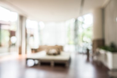 Otel lobisinde bulanıklık