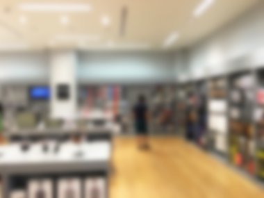 Soyut bulanık alışveriş merkezi