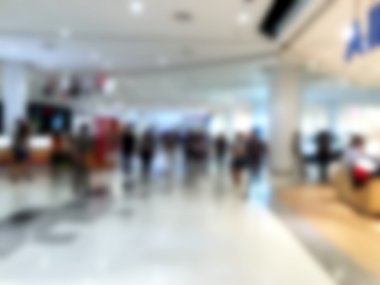 Soyut bulanık alışveriş merkezi