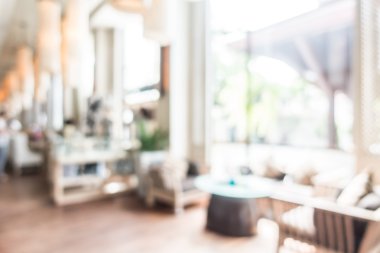 Otel lobisinde bulanıklık