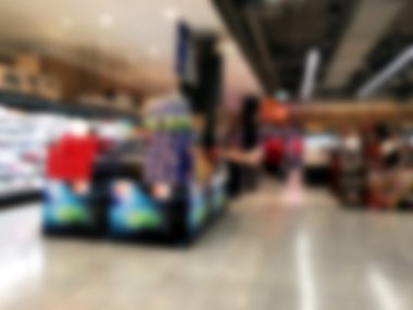 Soyut bulanık alışveriş merkezi