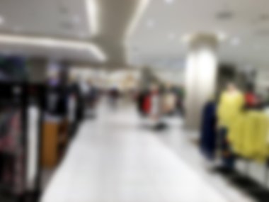 Soyut bulanık alışveriş merkezi