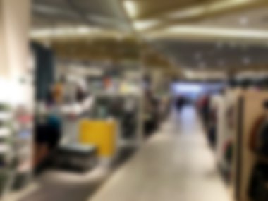 Soyut bulanık alışveriş merkezi