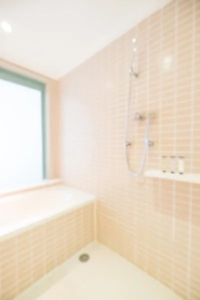 Abstrato casa de banho desfocada e WC — Fotografia de Stock