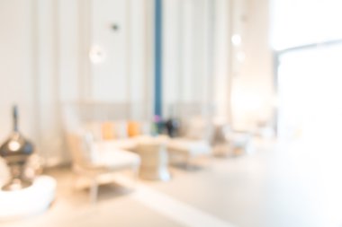 Otel lobisinde bulanıklık