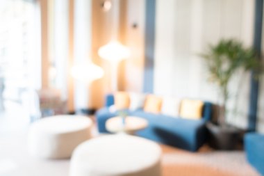 Otel lobisinde bulanıklık