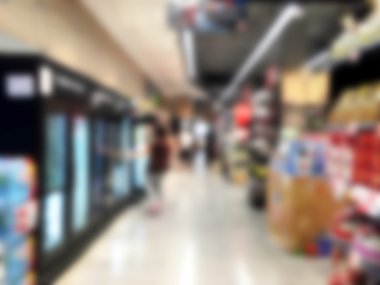 Soyut bulanık alışveriş merkezi