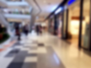 Soyut bulanık alışveriş merkezi