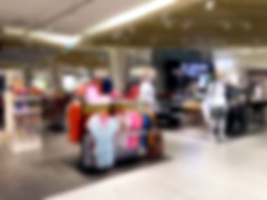 Soyut bulanık alışveriş merkezi